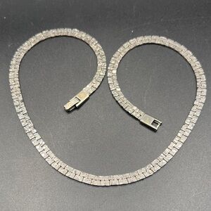 Vintage Textured double sided Necklace